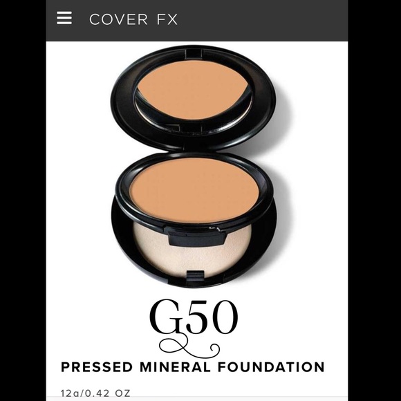 Cover FX Pressed Mineral Foundation ~ G50 - Picture 1 of 8